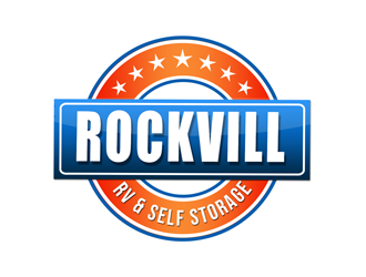 Rockvill RV & Self Storage logo design by kunejo