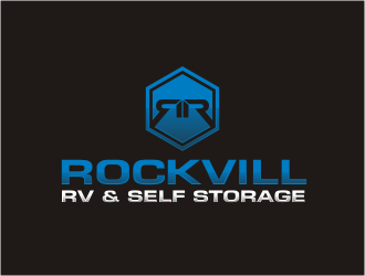 Rockvill RV & Self Storage logo design by bunda_shaquilla