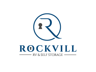 Rockvill RV & Self Storage logo design by grea8design