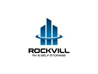 Rockvill RV & Self Storage logo design by crazher