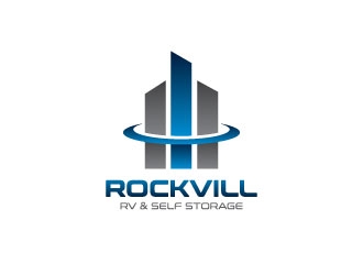 Rockvill RV & Self Storage logo design by crazher