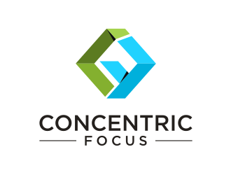 Concentric Focus logo design by RatuCempaka