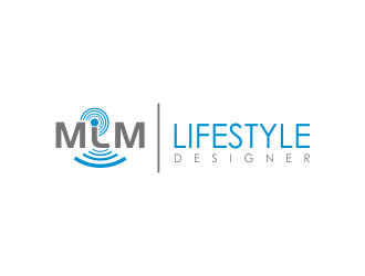 MLM Lifestyle Designer  logo design by giphone