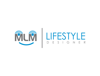 MLM Lifestyle Designer  logo design by giphone