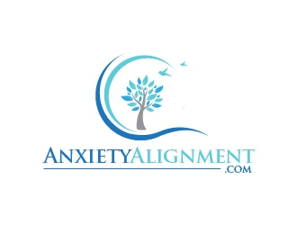 AnxietyAlignment.com logo design by usef44