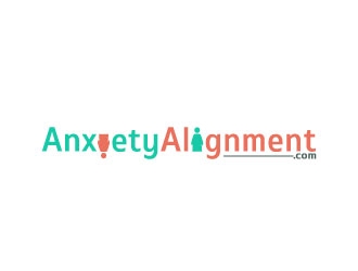 AnxietyAlignment.com logo design by DesignPal