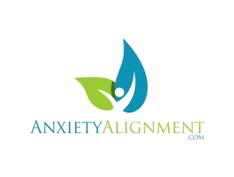 AnxietyAlignment.com logo design by lj.creative