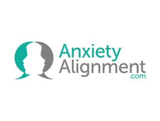 AnxietyAlignment.com logo design by lexipej