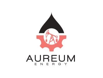 AUREUM ENERGY logo design by sanworks