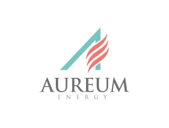 AUREUM ENERGY logo design by sanworks