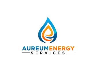 AUREUM ENERGY logo design by THOR_