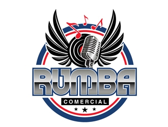 Rumba Comercial logo design by DreamLogoDesign