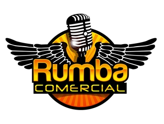 Rumba Comercial logo design by DreamLogoDesign