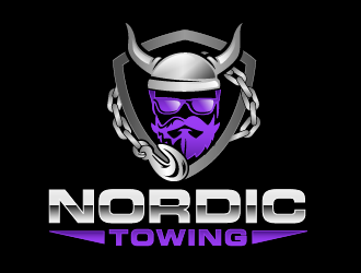 Nordic Towing logo design by THOR_