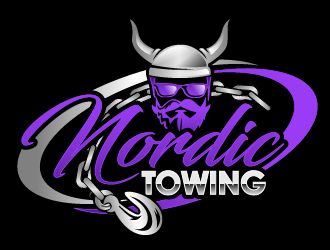 Nordic Towing logo design by THOR_
