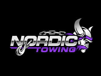Nordic Towing logo design by THOR_