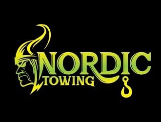 Nordic Towing logo design by shere