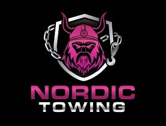 Nordic Towing logo design by shere
