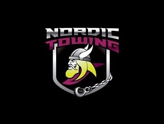 Nordic Towing logo design by shere