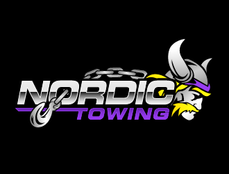 Nordic Towing logo design by THOR_