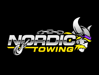 Nordic Towing logo design by THOR_