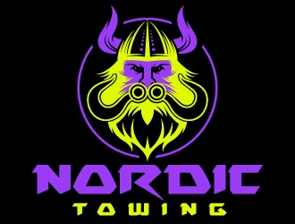 Nordic Towing logo design by sanu