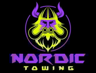 Nordic Towing logo design by sanu