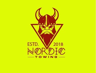 Nordic Towing logo design by Suvendu