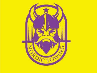 Nordic Towing logo design by Suvendu