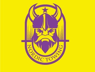 Nordic Towing logo design by Suvendu