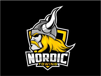 Nordic Towing logo design by evdesign