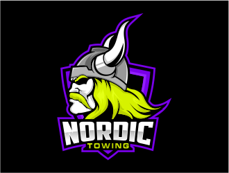 Nordic Towing logo design by evdesign