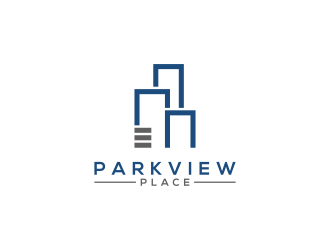 PARKVIEW PLACE logo design by ubai popi