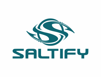 SALTIFY logo design by bosbejo