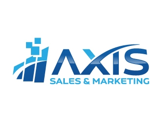Axis Sales & Marketing  logo design by jaize