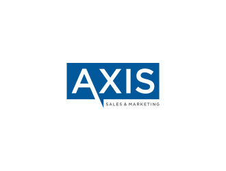 Axis Sales & Marketing  logo design by L E V A R
