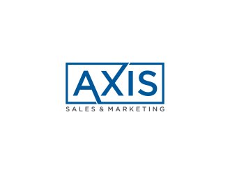 Axis Sales & Marketing  logo design by L E V A R