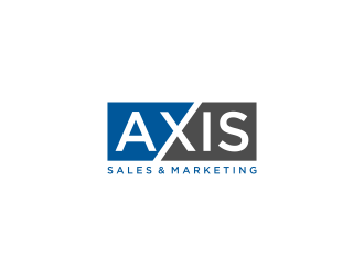 Axis Sales & Marketing  logo design by L E V A R