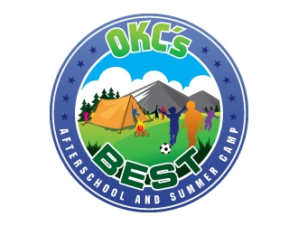 OKC’s BEST AFTERSCHOOL AND SUMMER CAMP logo design by Suvendu