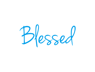 Blessed logo design by logitec