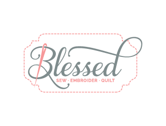 Blessed logo design by shadowfax