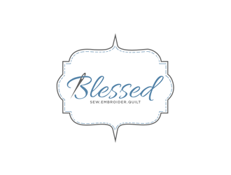Blessed logo design by johana