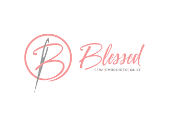 Blessed logo design by FloVal