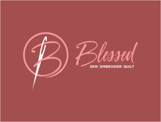 Blessed logo design by FloVal