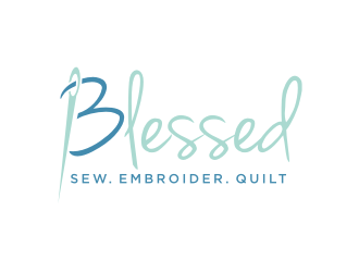 Blessed logo design by nurul_rizkon
