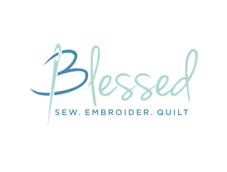Blessed logo design by nurul_rizkon