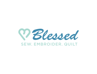 Blessed logo design by kaylee