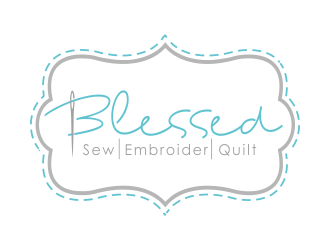 Blessed logo design by YONK