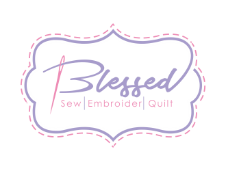 Blessed logo design by YONK