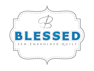Blessed logo design by coco